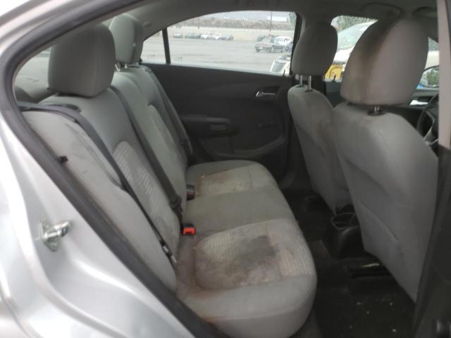 1G1JA5SH9C4170462 - 2012 CHEVROLET SONIC LS SILVER photo 6