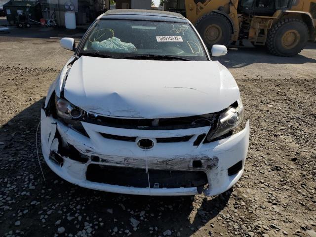 JTKJF5C70B3013785 - 2011 TOYOTA SCION TC თეთრი ფოტო 9
