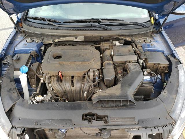 5NPE34AF0JH678355 - 2018 HYUNDAI SONATA SPO BLUE photo 7