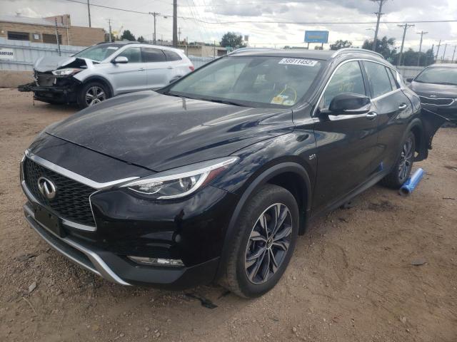 SJKCH5CR1JA047849 - 2018 INFINITI QX30 PURE BLACK photo 2