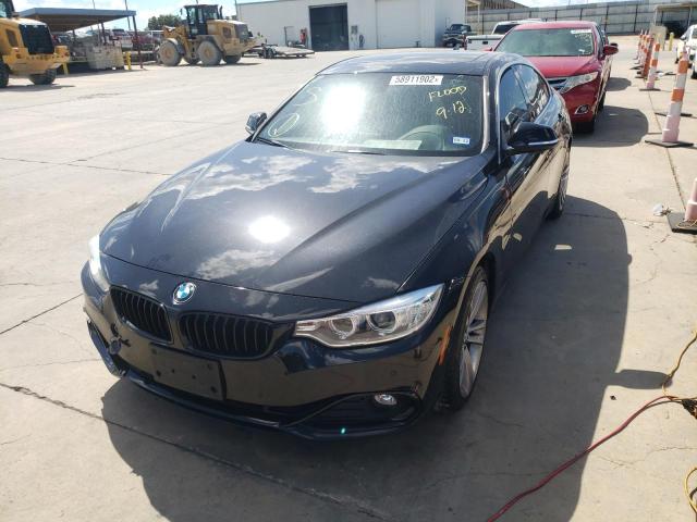WBA4B1C59GG243166 - 2016 BMW 435 I GRAN BLACK photo 2