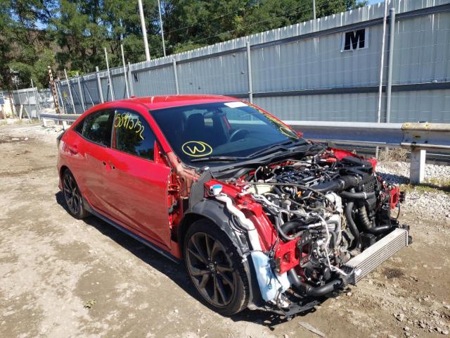 SHHFK7H42HU204640 - 2017 HONDA CIVIC SPOR RED photo 1