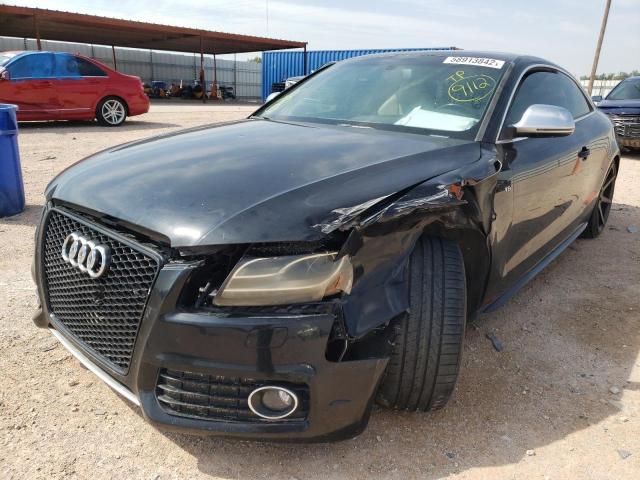 WAURV78T69A005384 - 2009 AUDI S5 QUATTRO BLACK photo 2