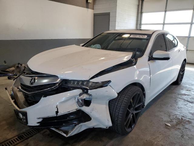 19UUB2F56FA022423 - 2015 ACURA TLX TECH WHITE photo 2