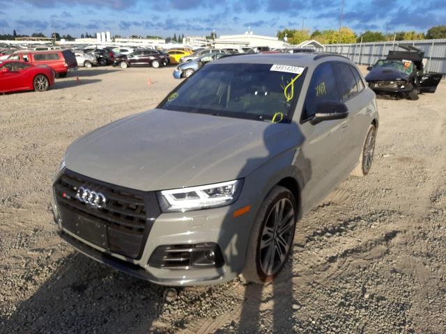 WA1C4AFY7K2074778 - 2019 AUDI SQ5 PRESTI GRAY photo 2