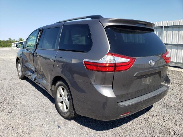 5TDKK3DC2FS547737 - 2015 TOYOTA SIENNA LE GRAY photo 3