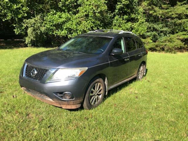 5N1AR2MN6DC688646 - 2013 NISSAN PATHFINDER BLUE photo 2