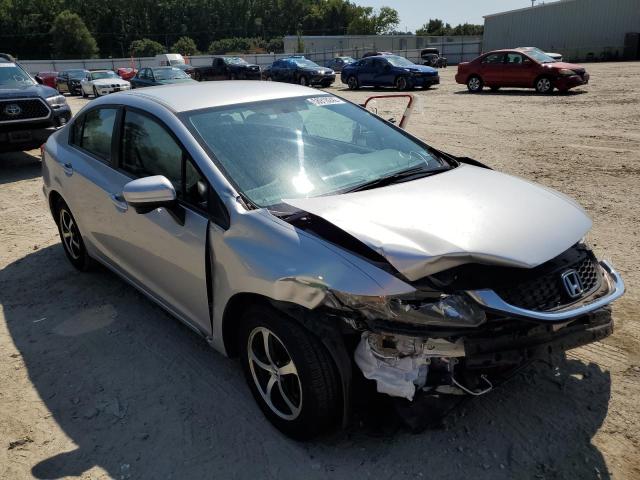 2HGFB2F72FH564307 - 2015 HONDA CIVIC SE SILVER photo 1