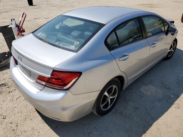 2HGFB2F72FH564307 - 2015 HONDA CIVIC SE SILVER photo 4