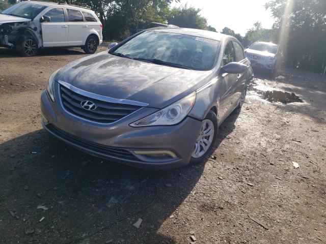 5NPEB4AC1CH399556 - 2012 HYUNDAI SONATA GLS GRAY photo 2