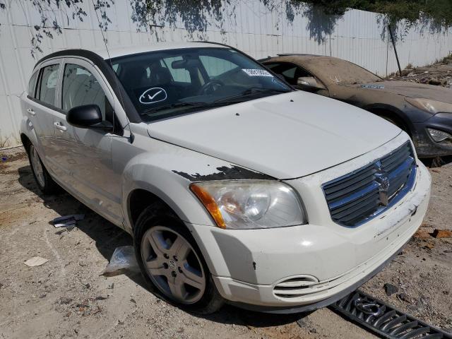 1B3HB48A39D161032 - 2009 DODGE CALIBER SX WHITE photo 1