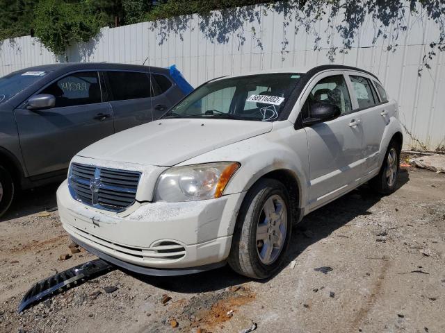 1B3HB48A39D161032 - 2009 DODGE CALIBER SX WHITE photo 2