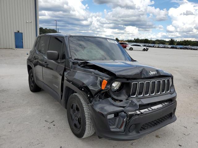 ZACNJAAB0LPL26000 - 2020 JEEP RENEGADE S BLACK photo 1