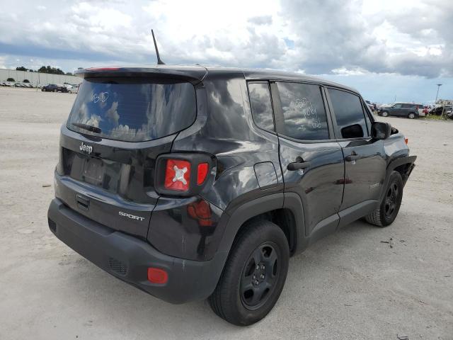 ZACNJAAB0LPL26000 - 2020 JEEP RENEGADE S BLACK photo 4