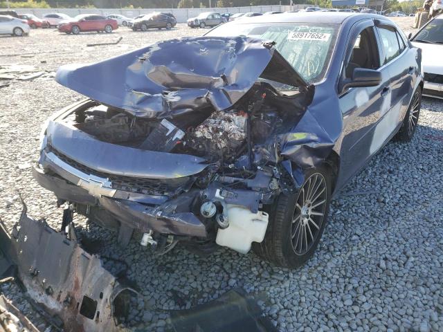 1G11B5SLXEF150469 - 2014 CHEVROLET MALIBU LS BLUE photo 9