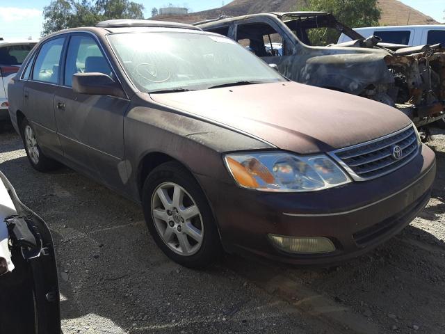 4T1BF28B62U234594 - 2002 TOYOTA AVALON BURGUNDY photo 1