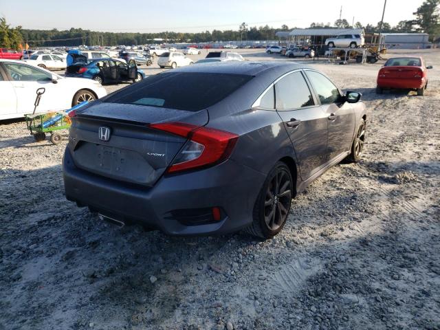 2HGFC2F85KH594465 - 2019 HONDA CIVIC SPOR 灰色 照片 4