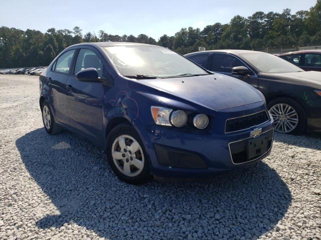 1G1JA5SH2D4151866 - 2013 CHEVROLET SONIC LS BLUE photo 1