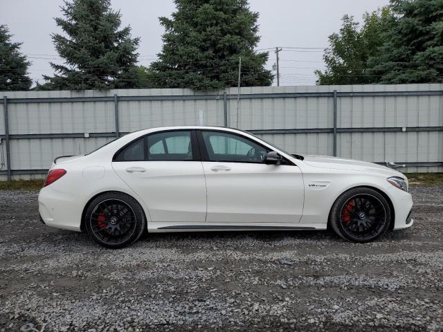 55SWF8HB3JU267311 - 2018 MERCEDES-BENZ C 63 AMG-S WHITE photo 9