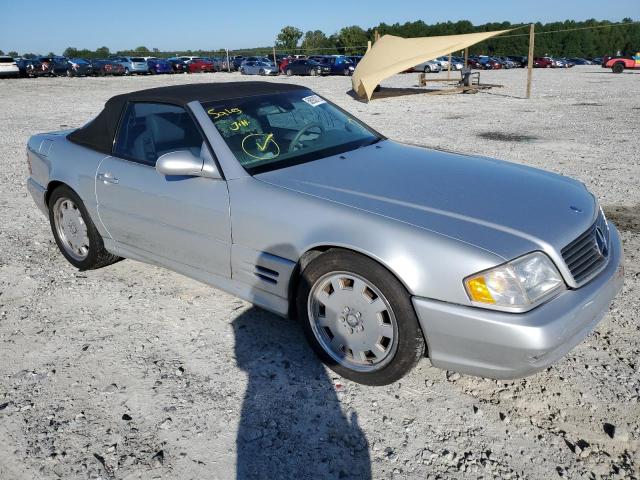 WDBFA68F81F198441 - 2001 MERCEDES-BENZ SL 500 SILVER photo 1