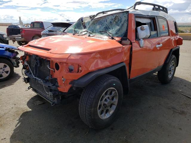 JTEBU4BF2DK156035 - 2013 TOYOTA FJ CRUISER ORANGE photo 2