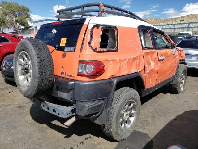 JTEBU4BF2DK156035 - 2013 TOYOTA FJ CRUISER ORANGE photo 4