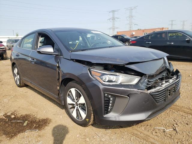 KMHC75LD0KU125964 - 2019 HYUNDAI IONIQ CHARCOAL photo 1