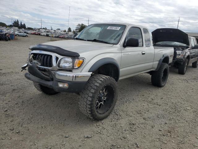 5TEWN72N43Z268731 - 2003 TOYOTA TACOMA XTR SILVER photo 2