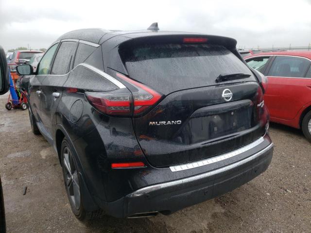 5N1AZ2DS5LN139707 - 2020 NISSAN MURANO PLA BLACK photo 3