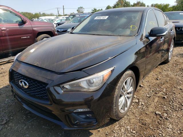 JN1CV7AR0JM280326 - 2018 INFINITI Q50 PURE BLACK photo 2