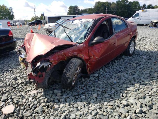 1B3ES56CX5D164937 - 2005 DODGE NEON RED photo 2