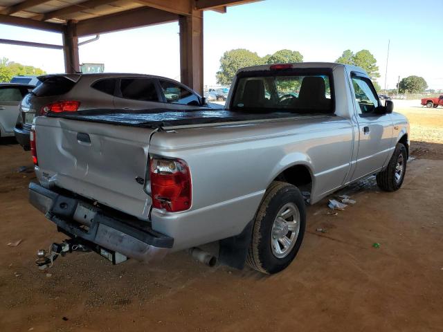 1FTYR10U24PA15940 - 2004 FORD RANGER SILVER photo 4
