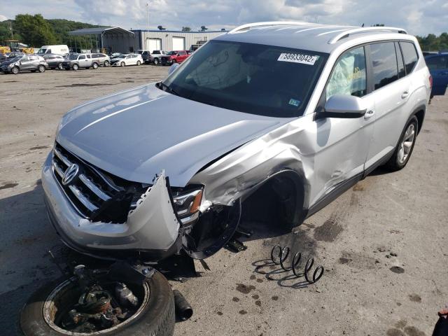 1V2CR2CA7JC538079 - 2018 VOLKSWAGEN ATLAS SE SILVER photo 2