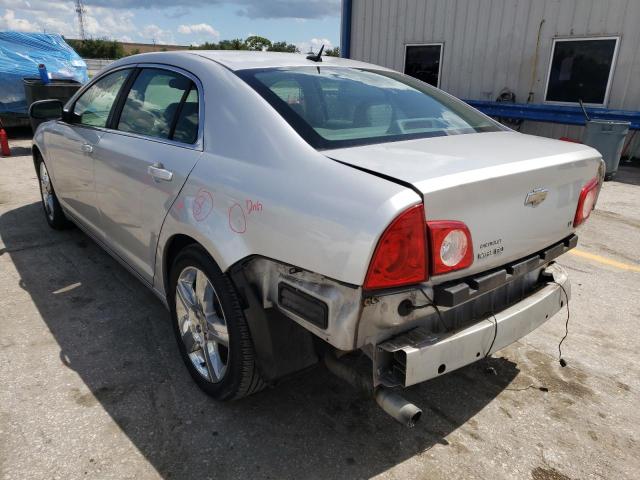 1G1ZH57B39F227268 - 2009 CHEVROLET MALIBU 1LT ვერცხლისფერი ფოტო 3
