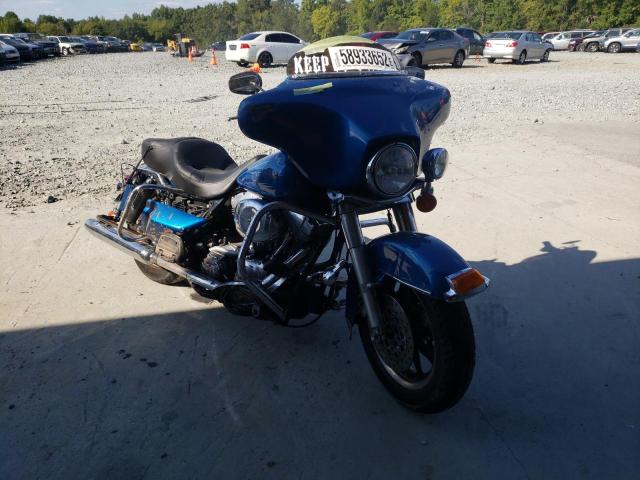 1HD1FVW146Y637515 - 2006 HARLEY-DAVIDSON FLHTI BLUE photo 1