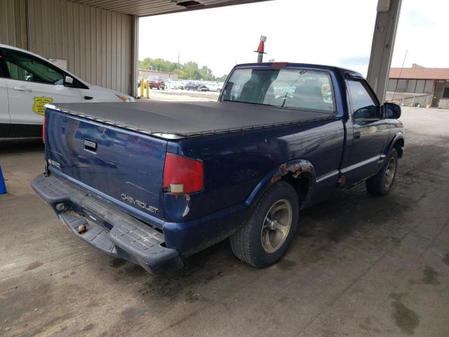 1GCCS1440XK210297 - 1999 CHEVROLET S TRUCK S1 BLUE photo 4