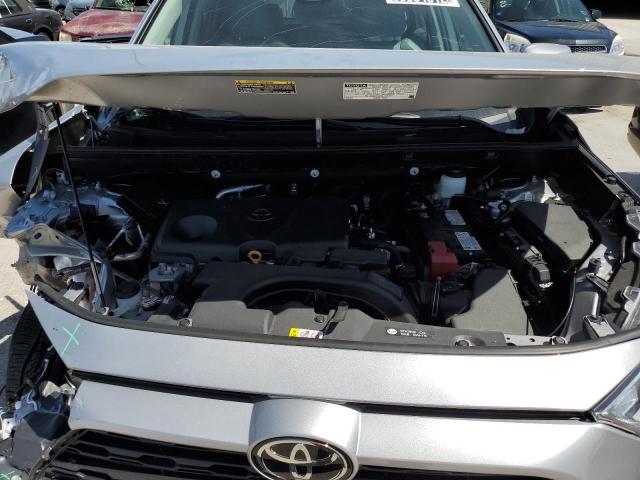 2T3C1RFV2MW155751 - 2021 TOYOTA RAV4 XLE P SILVER photo 7