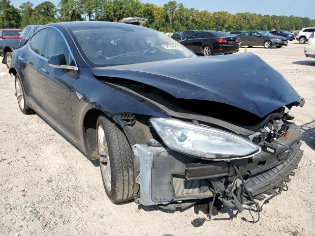 5YJSA1H1XEFP40527 - 2014 TESLA MODEL S Կապույտ լուսանկար 1