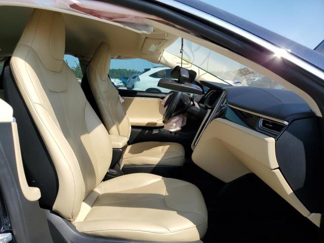 5YJSA1H1XEFP40527 - 2014 TESLA MODEL S Կապույտ լուսանկար 5