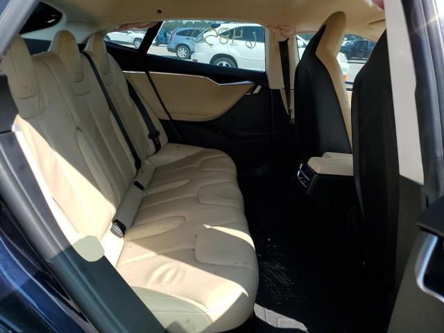 5YJSA1H1XEFP40527 - 2014 TESLA MODEL S Կապույտ լուսանկար 6