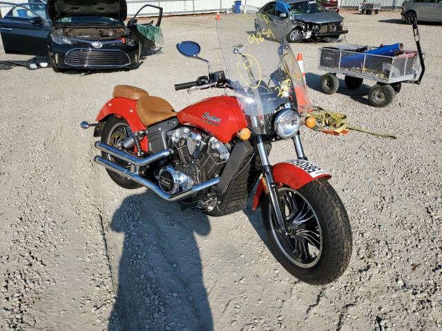 56KMSB005G3110066 - 2016 INDIAN MOTORCYCLE CO. SCOUT RED photo 1