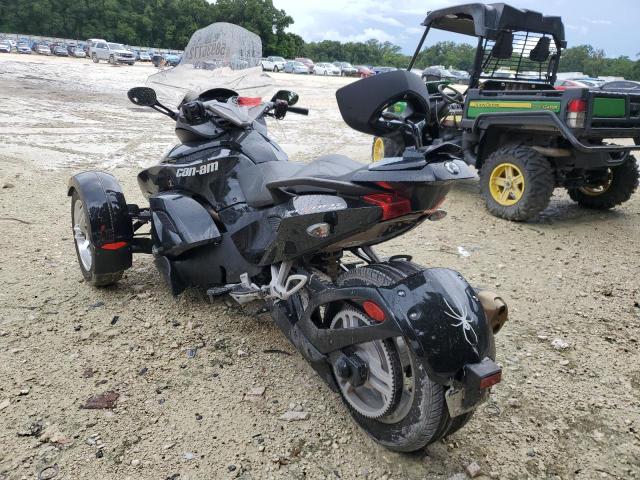 2BXJALA18CV000033 - 2012 CAN-AM SPYDER ROA BLACK photo 3