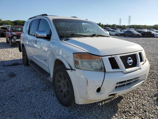 5N1BA08D98N618571 - 2008 NISSAN ARMADA SE WHITE photo 1