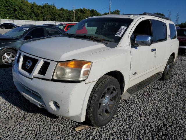 5N1BA08D98N618571 - 2008 NISSAN ARMADA SE WHITE photo 2