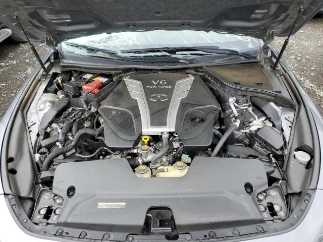 JN1EV7ELXJM391769 - 2018 INFINITI Q60 LUXE 3 GRAY photo 7