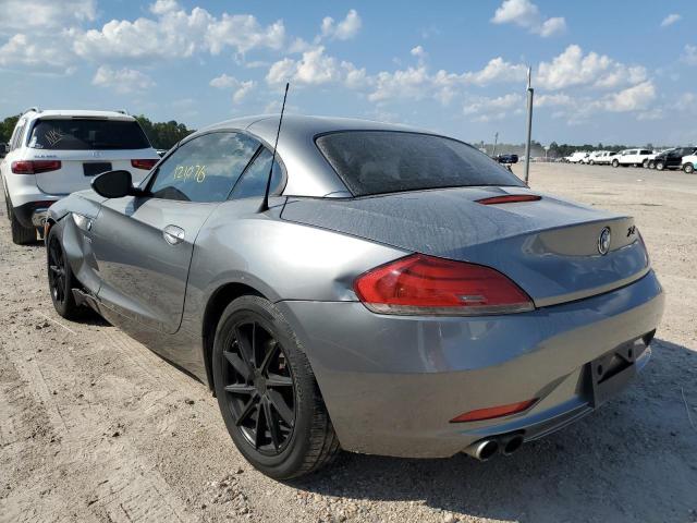WBALM5C59BE377676 - 2011 BMW Z4 SDRIVE3 GRAY photo 3