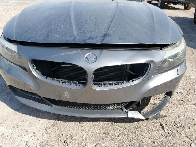 WBALM5C59BE377676 - 2011 BMW Z4 SDRIVE3 GRAY photo 9