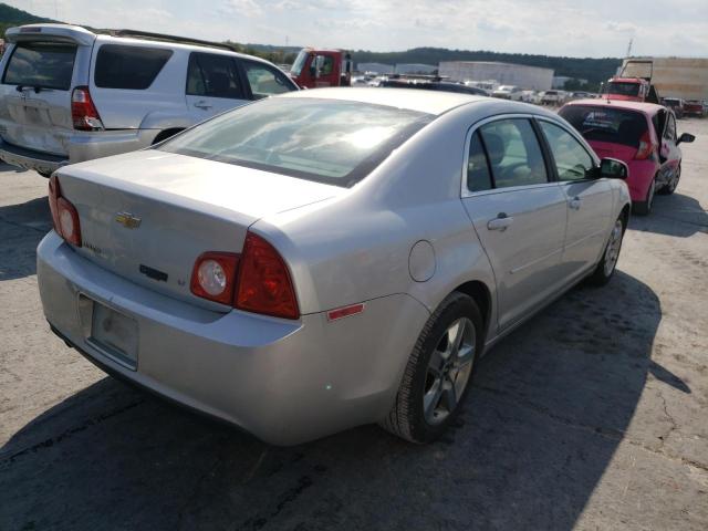 1G1ZH57B69F170922 - 2009 CHEVROLET MALIBU 1LT 银色 照片 4