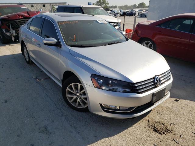 1VWCN7A33EC015675 - 2014 VOLKSWAGEN PASSAT SEL SILVER photo 1