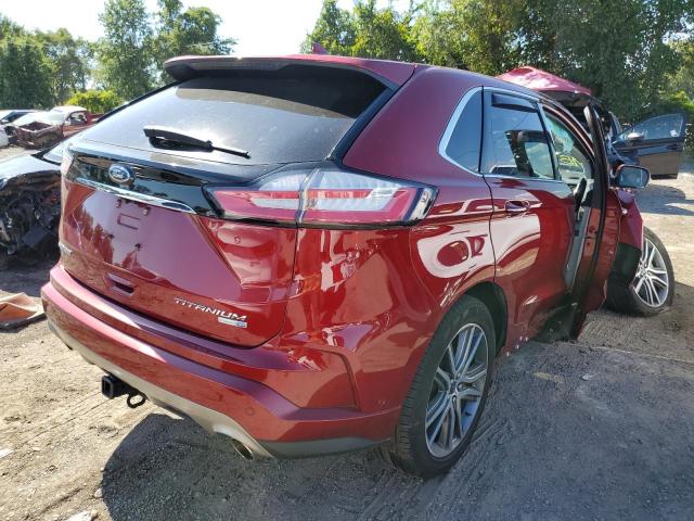 2FMPK4K95KBB67365 - 2019 FORD EDGE RED photo 4